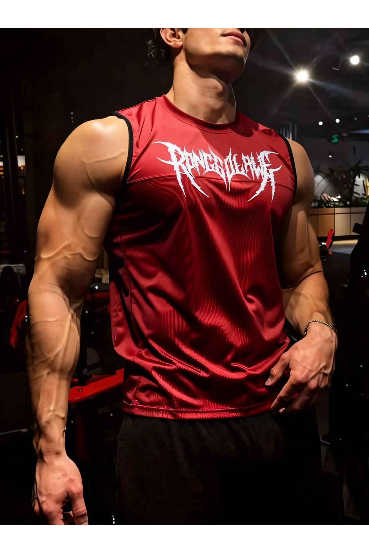 kalawear Men's Fit Gym Fitness Breathable Technical Quick Dry Slim Fit Athlete Fitness T-Shirt