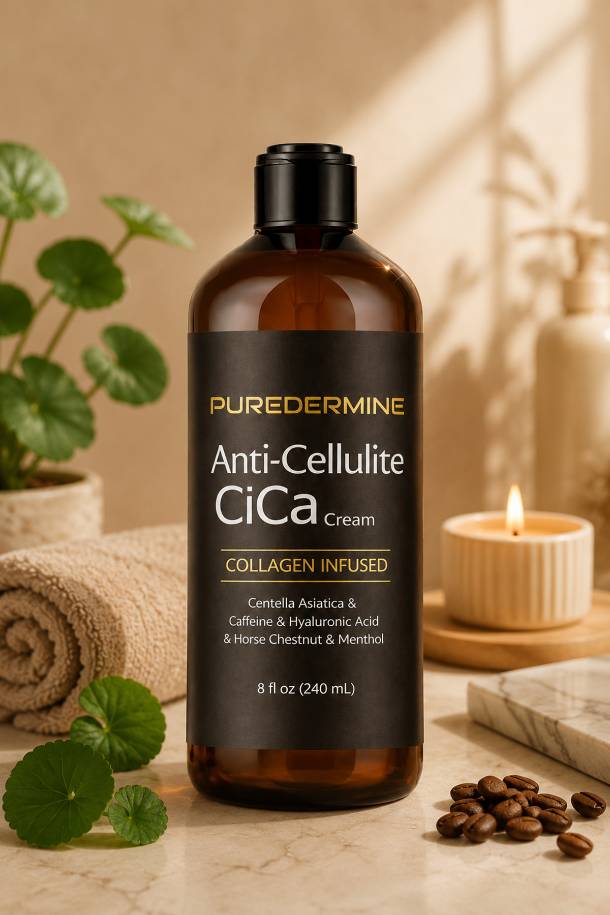 Selülit Görünümünü Azaltmaya Yardımcı, Cildi Daha Sıkı, Daha Pürüzsüz ve Daha Bakımlı Hissettiren Yoğun Nemlendirici Anti-Cellulite Cica Cream — gnvv4 — تصویر 6 از 7
