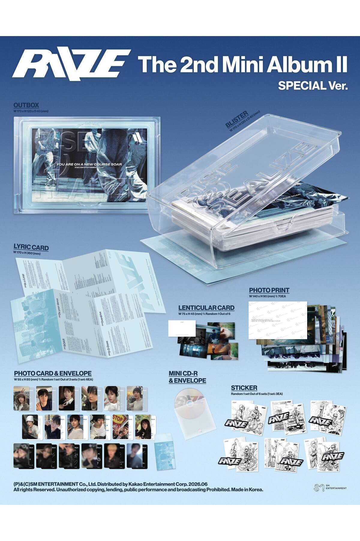 tays store RIIZE - 2nd Mini Album [II] Special Ver. - Fiyatı