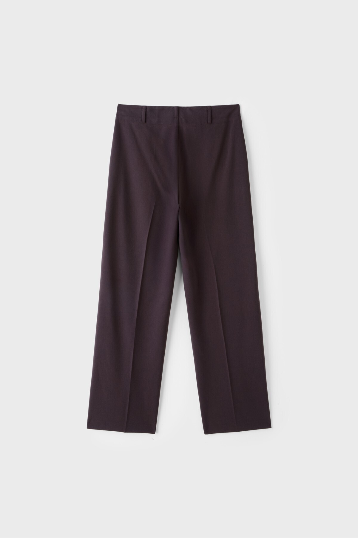 Stradivarius Dar kesim düz paça klasik pantolon görsel 7