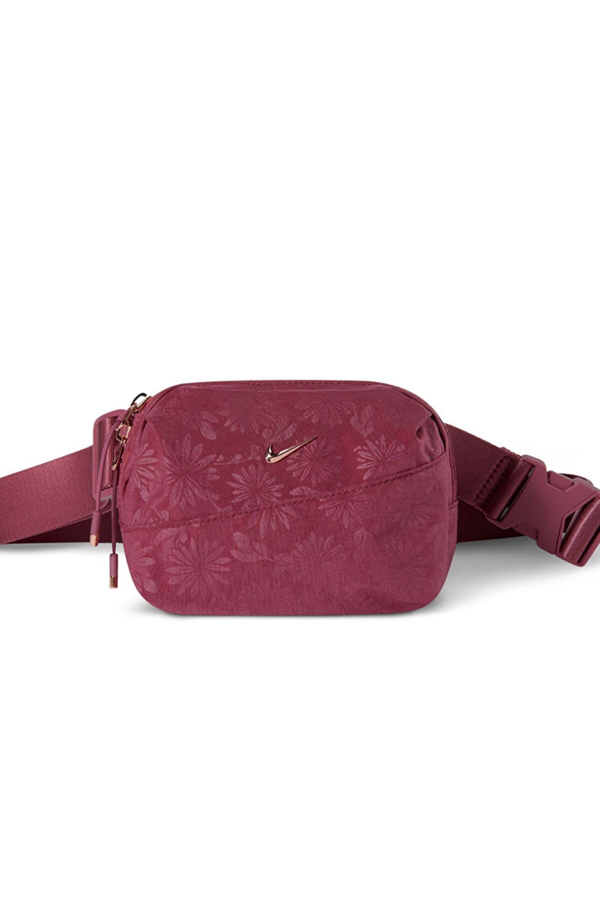 Nike Çanta Bel Çantası NK AURA WAISTPCK-FLORAL EMBOSS Çiçek Desenli Çanta Mini Etkinlik Çantası görsel 2