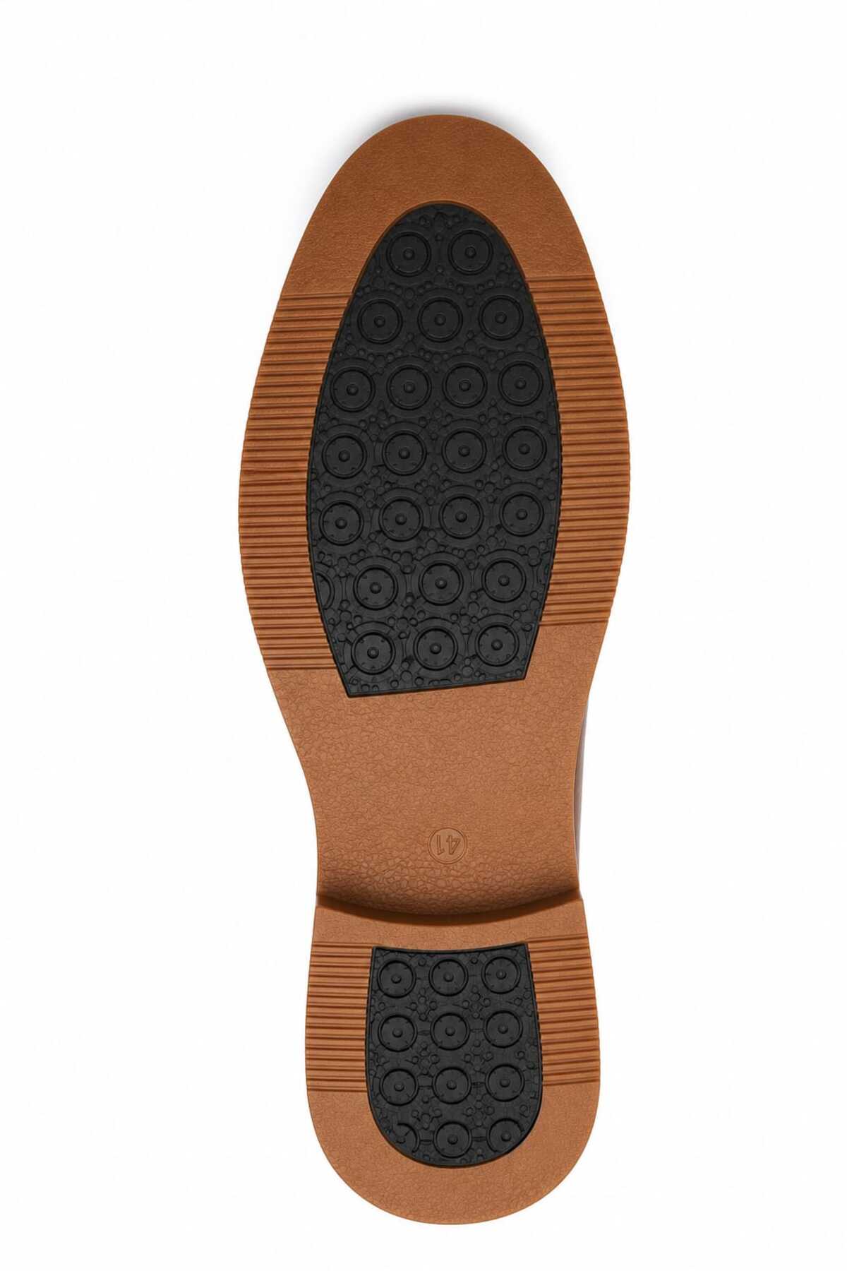 KİNGLE Milano Cap Toe Klasik Erkek Ayakkabı, Taba 2265 görsel 7