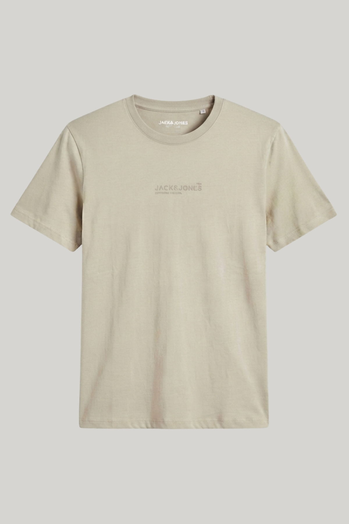 تی‌شرت یقه گرد مردانه گلدوزی شده - طرح خطوط جک اند جونز تی شرت Jack & Jones