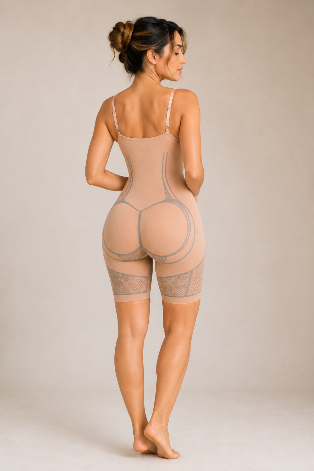 giyindegel Bel Karın Basen Bacak Toparlayıcı Tam Body Korse görsel 7