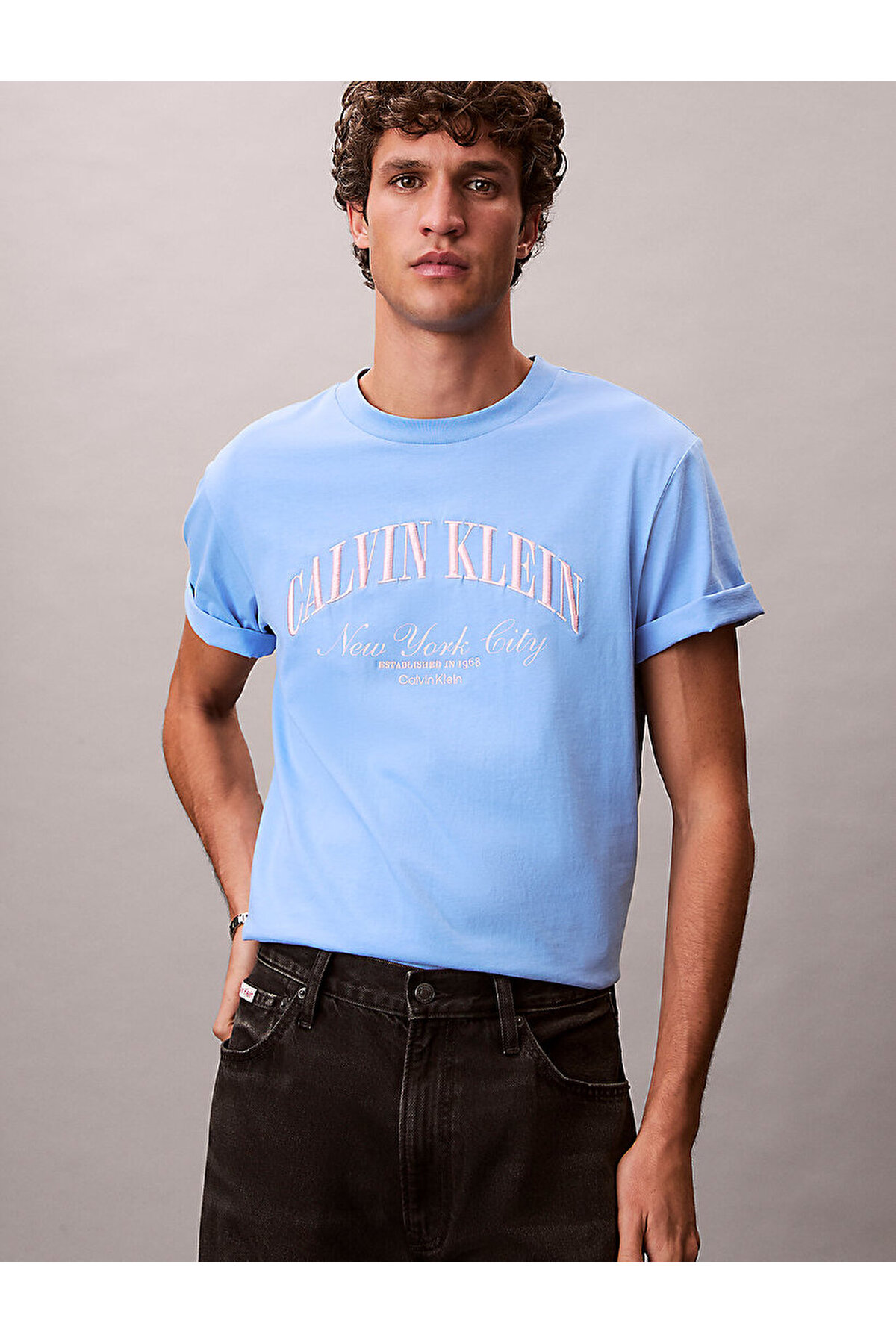 تیشرتزنانهCalvin Kleinآبی