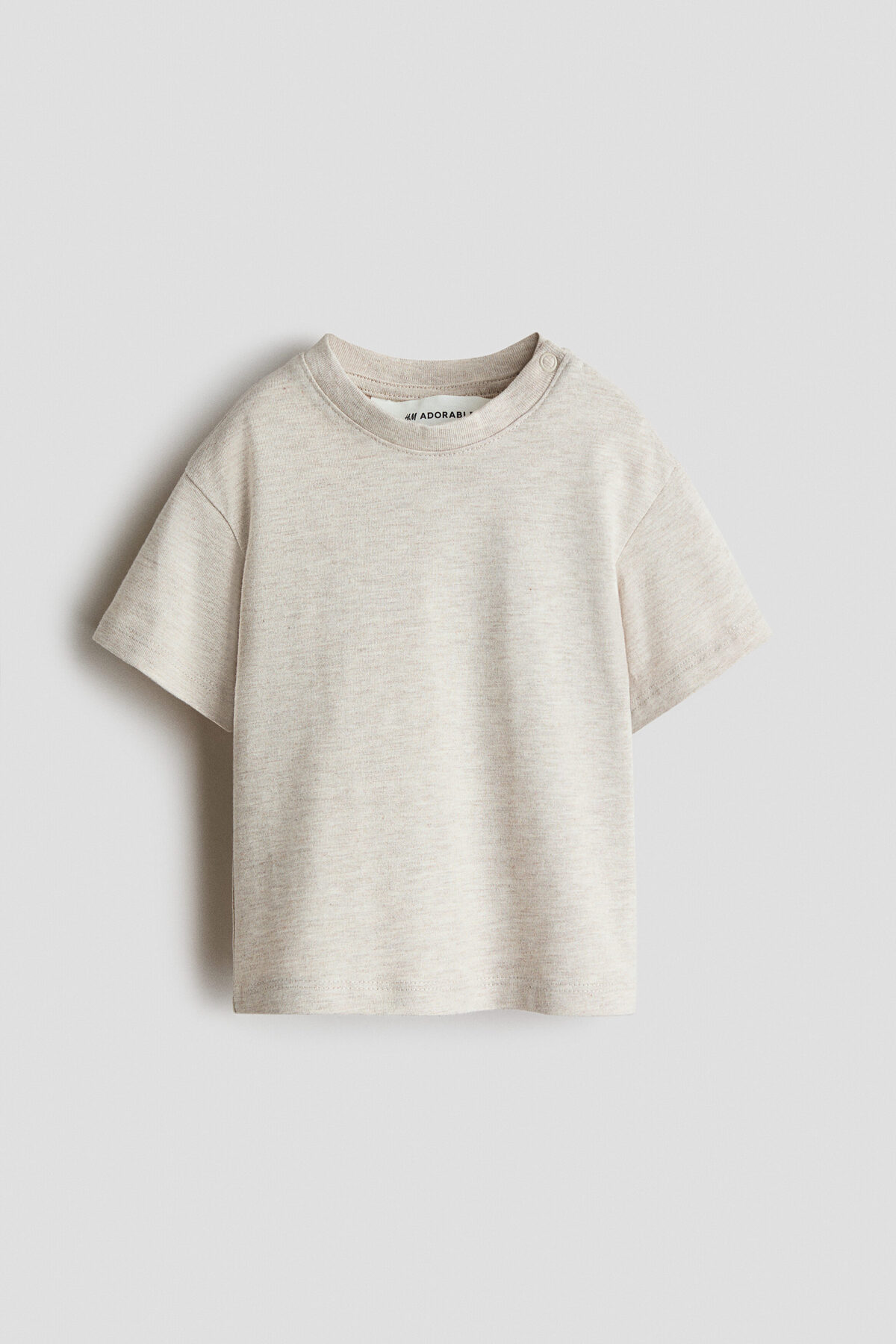 تی‌شرت گشاد نخی پیما اچ اند ام تی شرت H&M