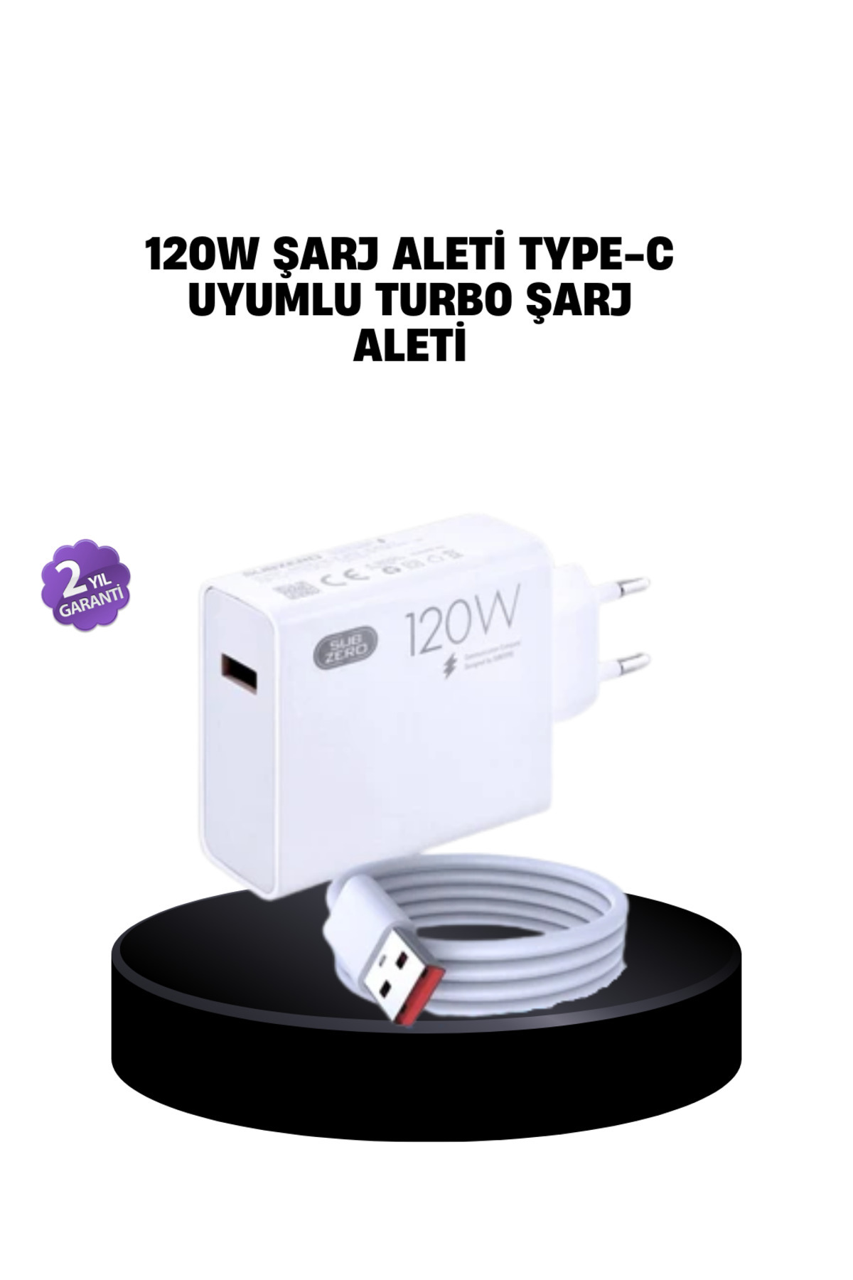markentegra 120W Mi Turbo Destekli Hızlı Şarj Cihazı Type-C Uyumlu Akım Korumalı