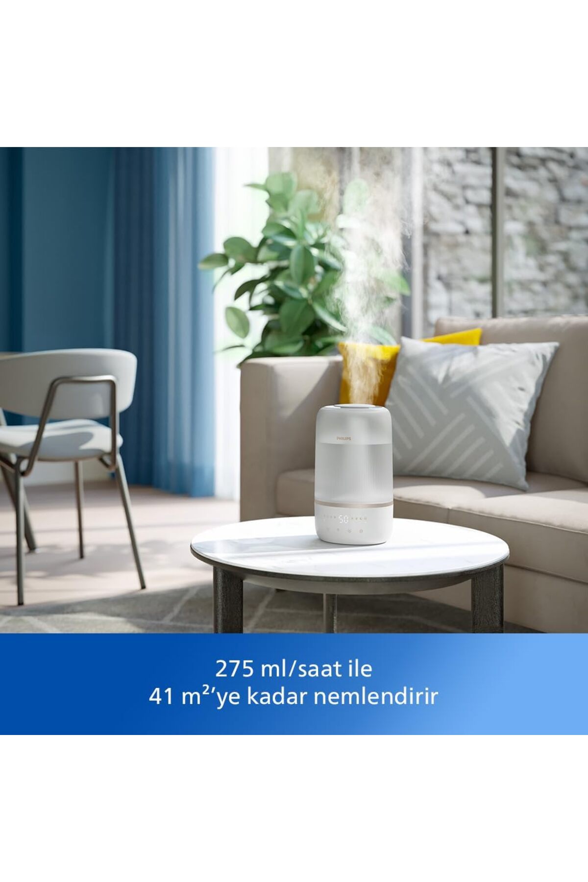 Air humidifier of the 1000 series – relieves dry air effects, suitable for rooms up to 41 m2