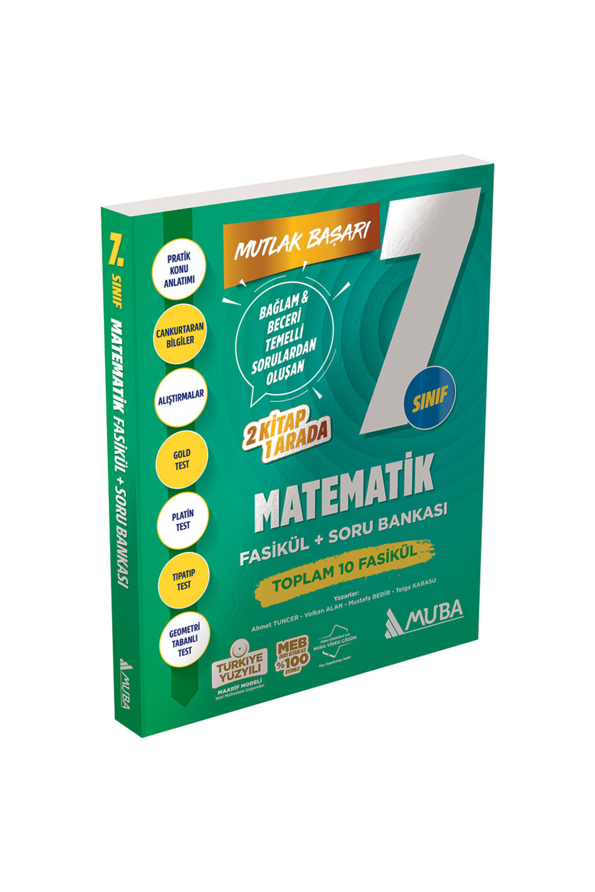 Muba Yayınları FSK7001 MB 7.Sınıf Matematik Fasikül+Soru Bankası