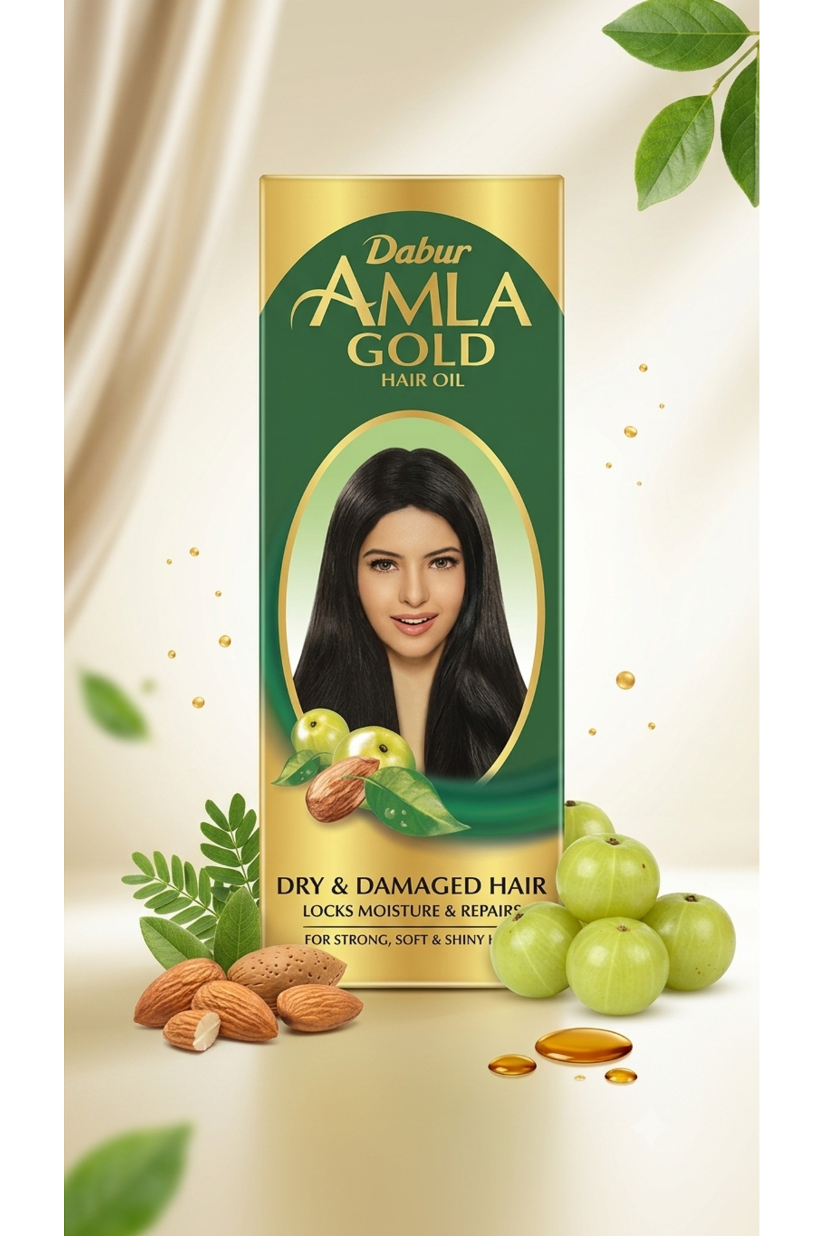 Dabur Gold Saç Bakım Yağı 200 ml - Kuru ve Yıpranmış Saçlar İçin Onarıcı & Parlatıcı Doğal Bakım Kompleksi — 737378210