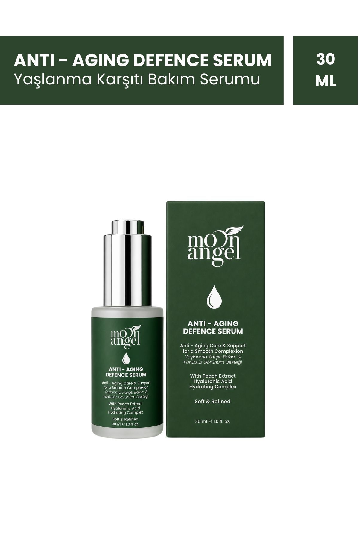 Peptide Yüz Kremi Anti-Aging Serum 2 li set — görsel 6 · 896596586386