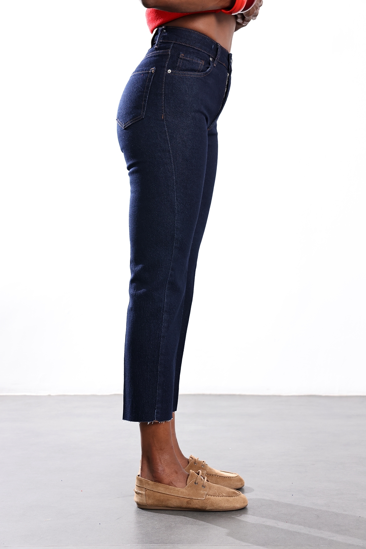 5in1Canpolat Rins Yıkamalı Boyfit Jean 2004 görsel 5