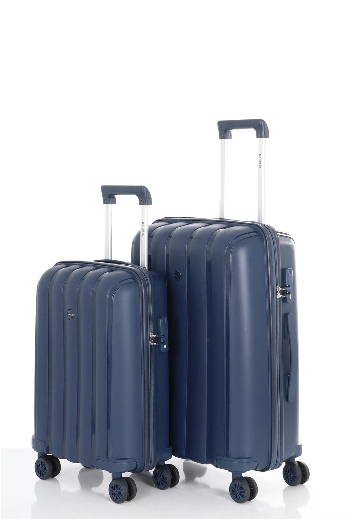 MÇS Polypropylene 2-Piece Suitcase Set Medium & Cabinet V305