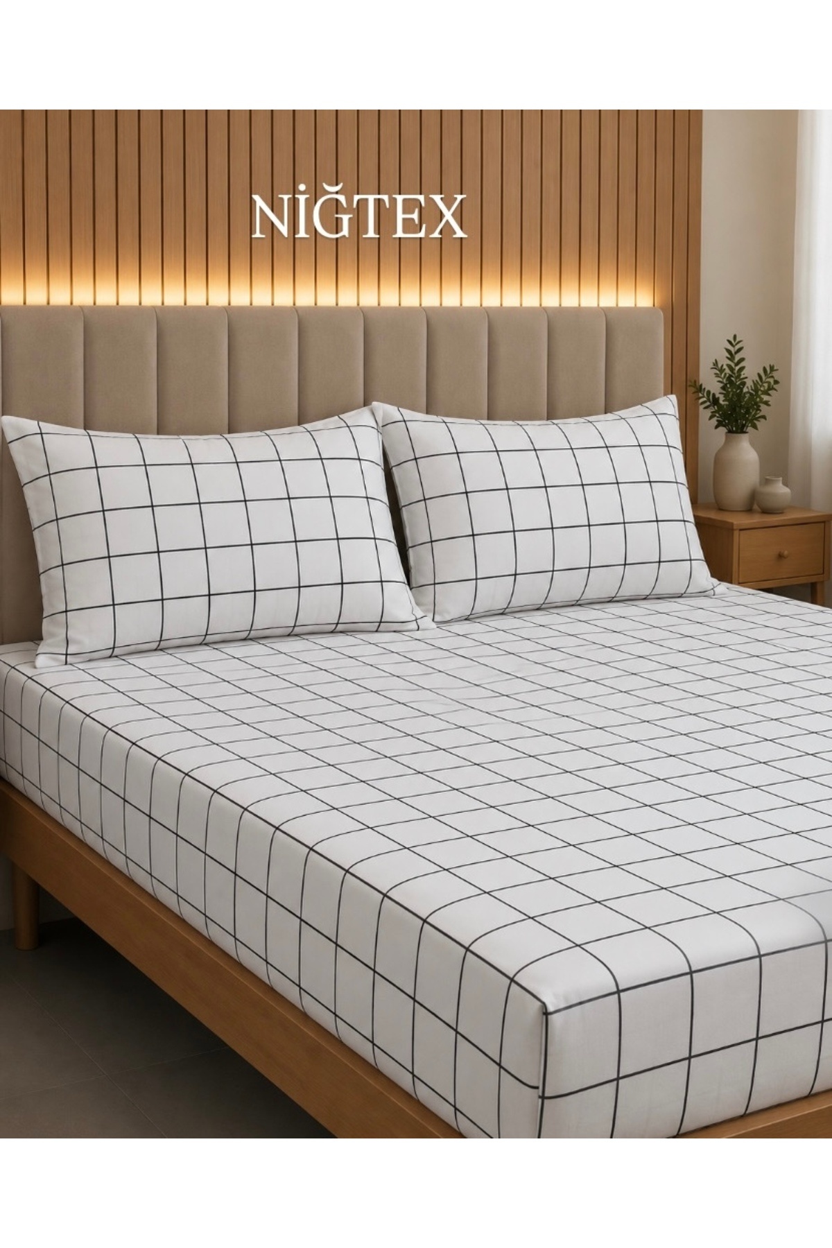 large elastic sheet set 180x200 cm