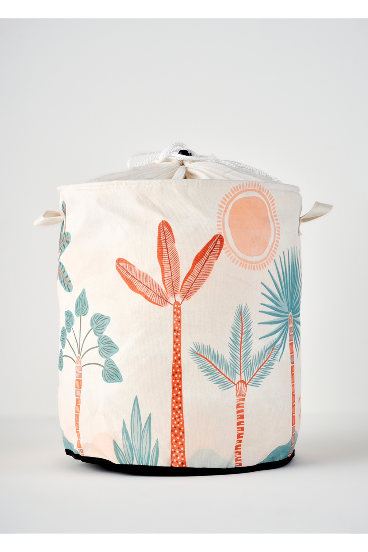 Abstract Safari Drawstring Laundry Basket (36x40 cm)