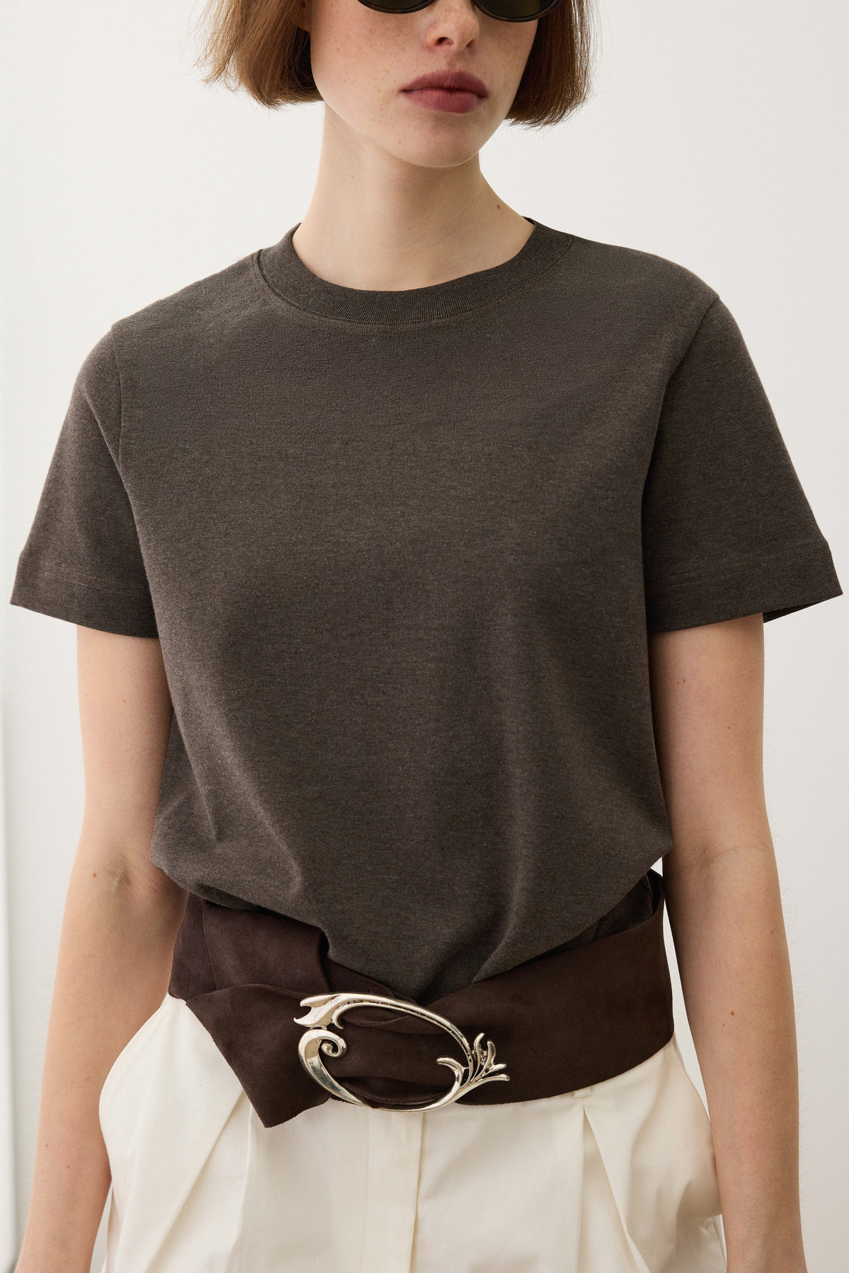 BABOKAH Giza Pamuk Basic T-Shirt görsel 6