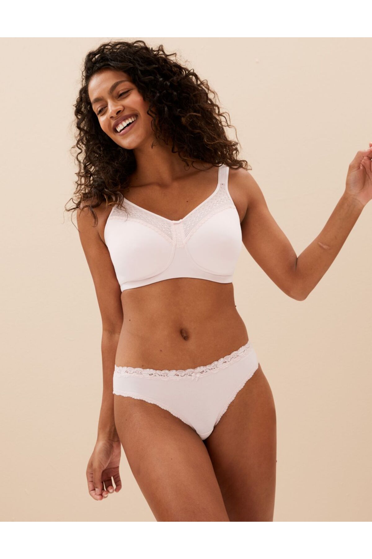 Cotton Wrap-Up Bra Without Waistband