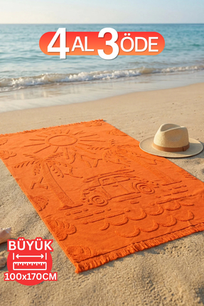 DNZGÜLCAN %100 Pamuk Plaj Havlusu | Havuz, Hamam, Banyo Havlusu | Ekstra Yumu...