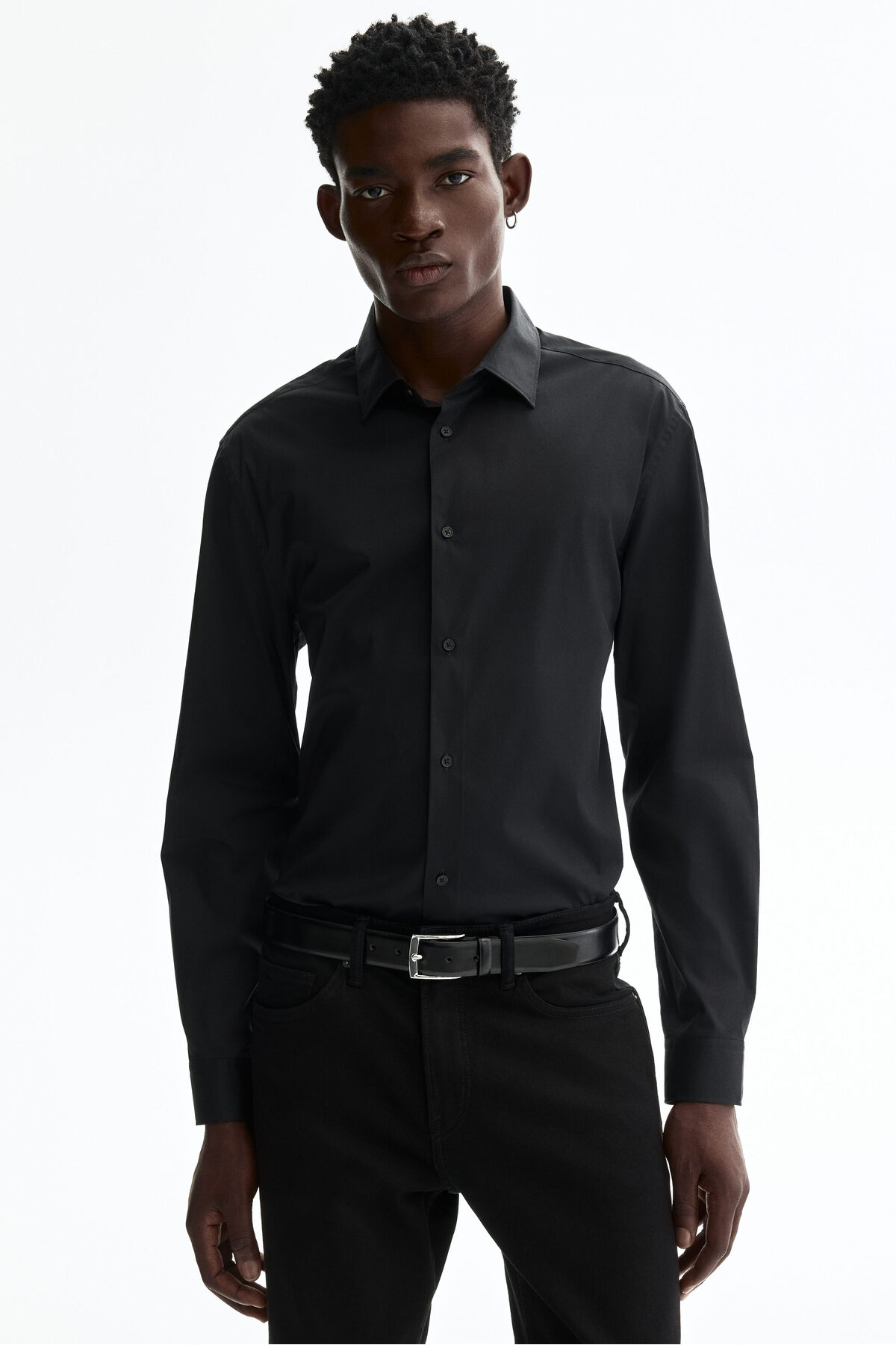 H&M Streç Gömlek Slim Fit