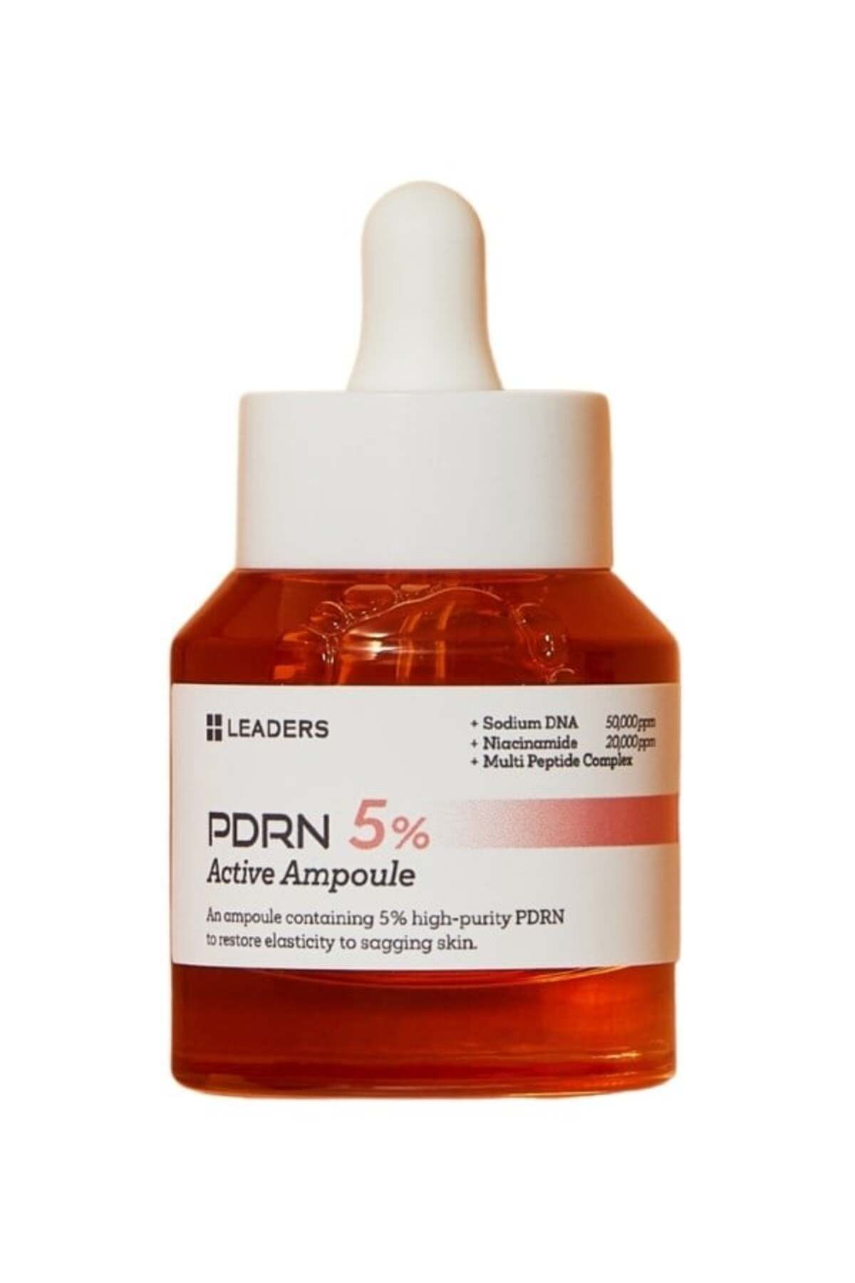 Leaders PDRN 5% Active Ampoule | %5 Somon DNA İçeren Cilt Yenileyici Serum | 30ml — 4101