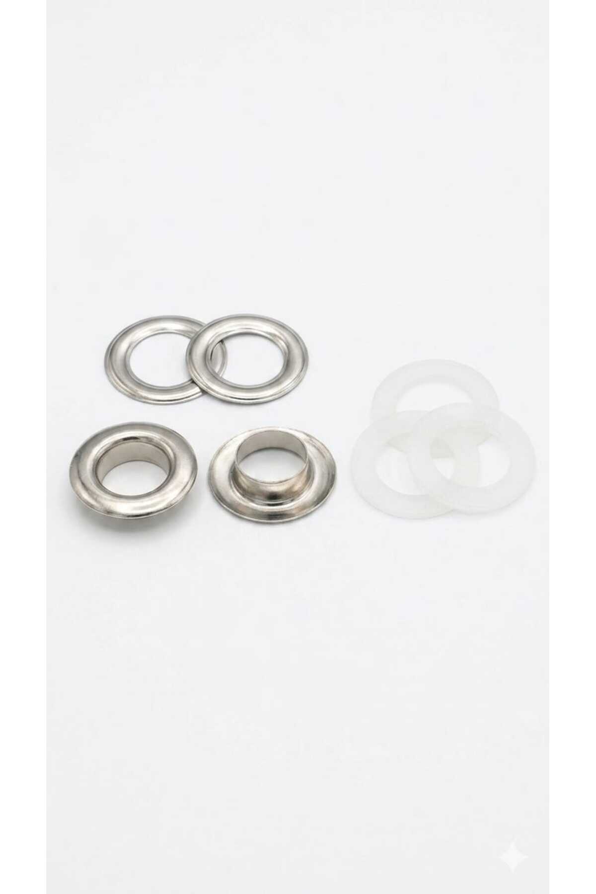 Klinkshop 31 Numara Kuşgözü Kapsül Nikel Renk- 17 Mm Malzeme