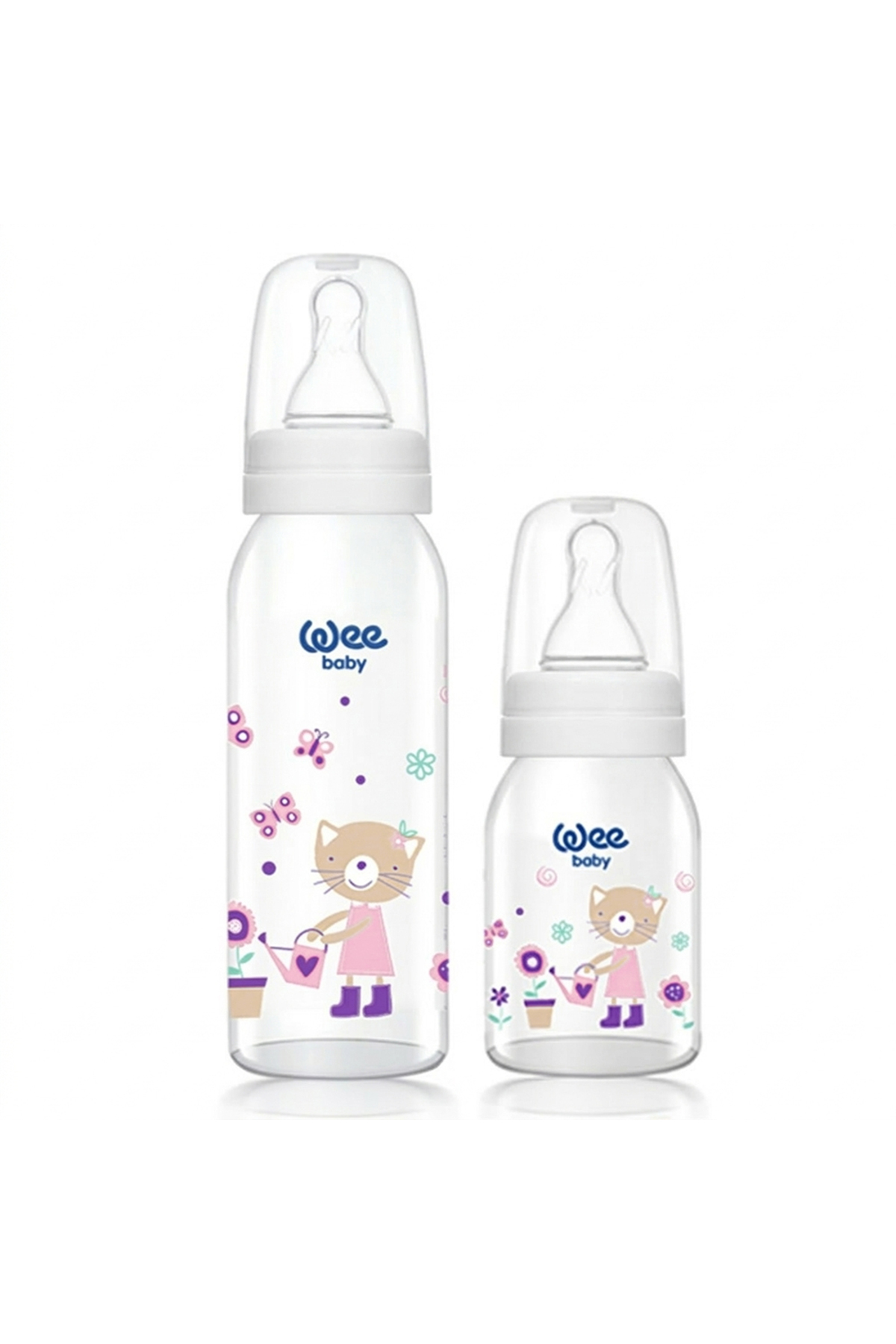 Wee Baby Klasik Cam Biberon Seti 250-125 ml