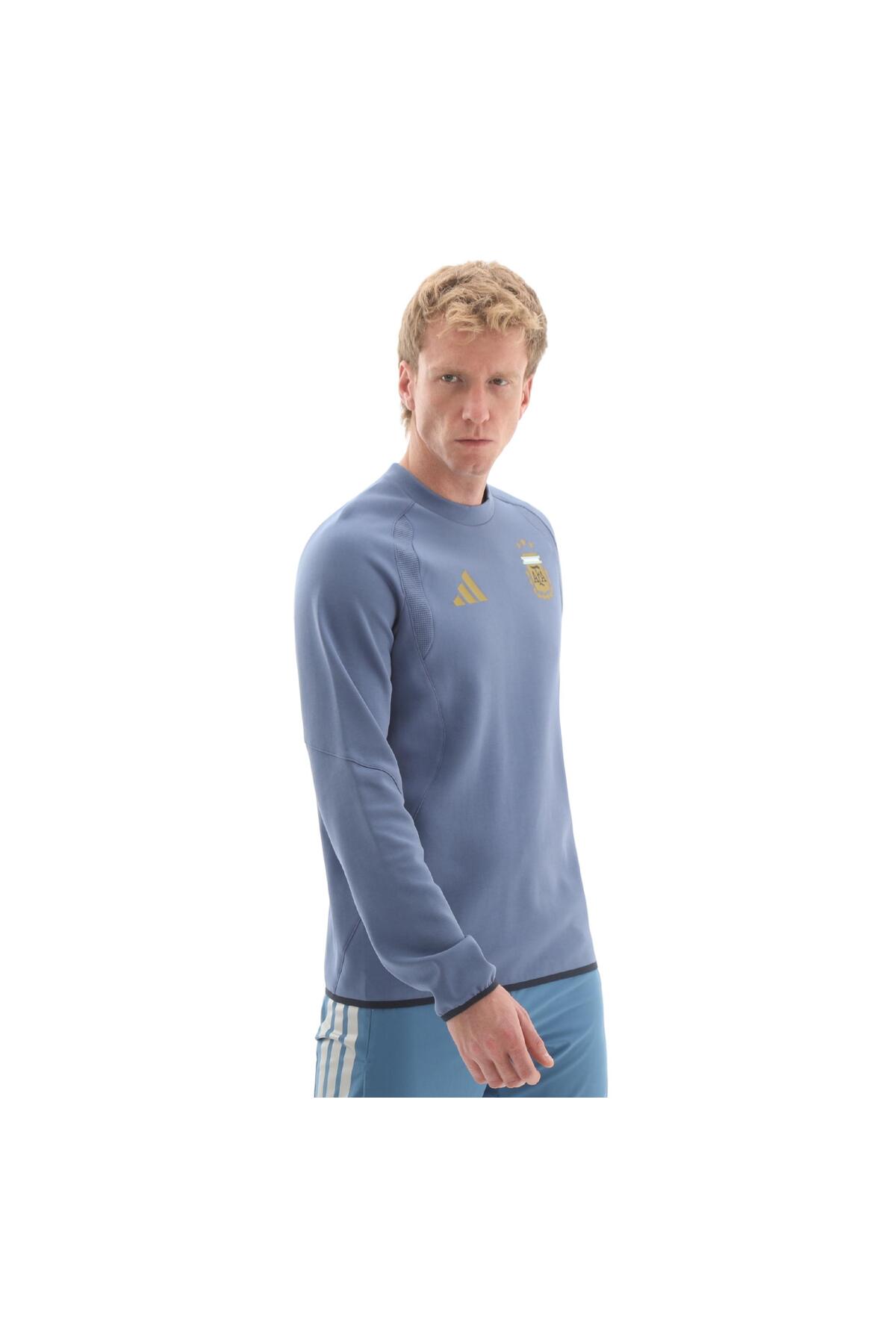 adidas JZ6315-E Afa Arjantin Tt Cr Erkek Sweatshirt Turkuaz