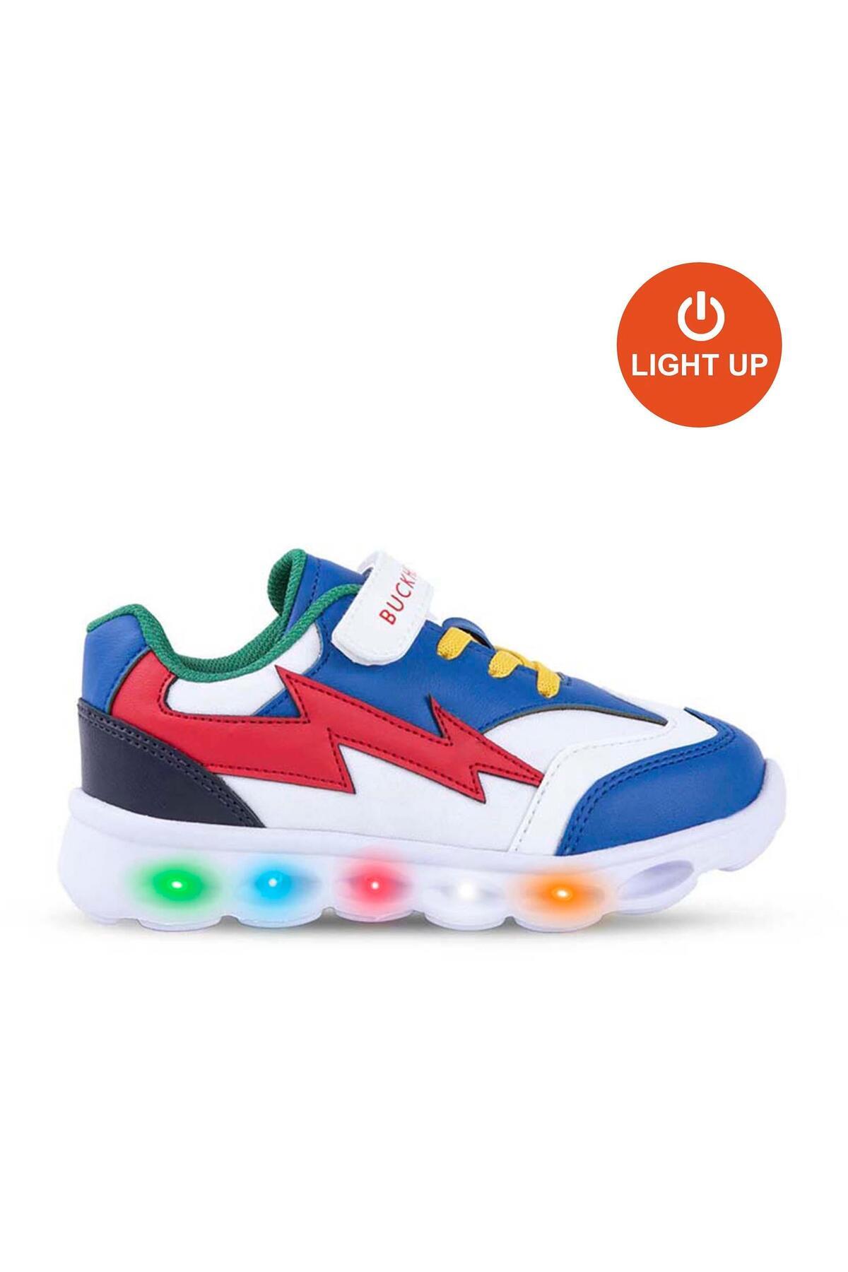 Ares BUCK4308-BK269 Illuminated Children's Sports Shoes - Multi