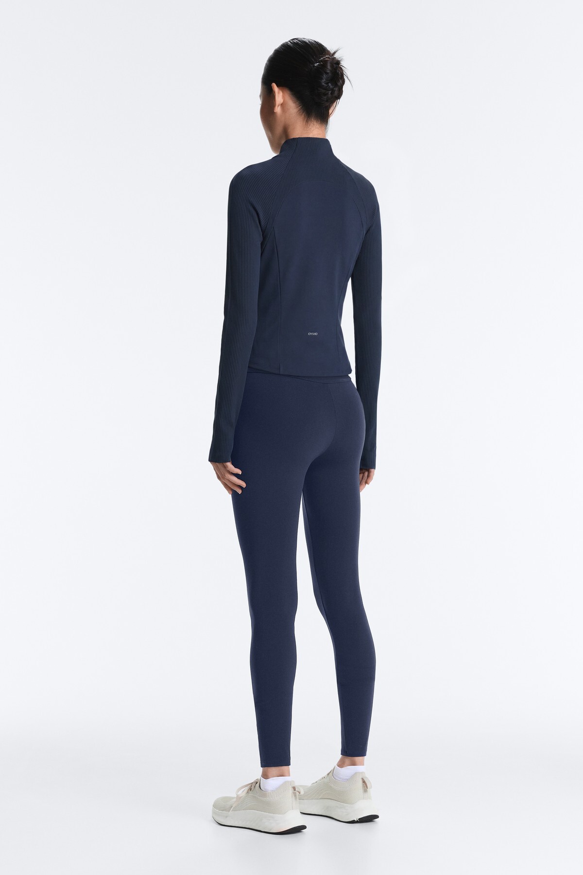 Oysho Light warm rib teknik ceket görsel 4