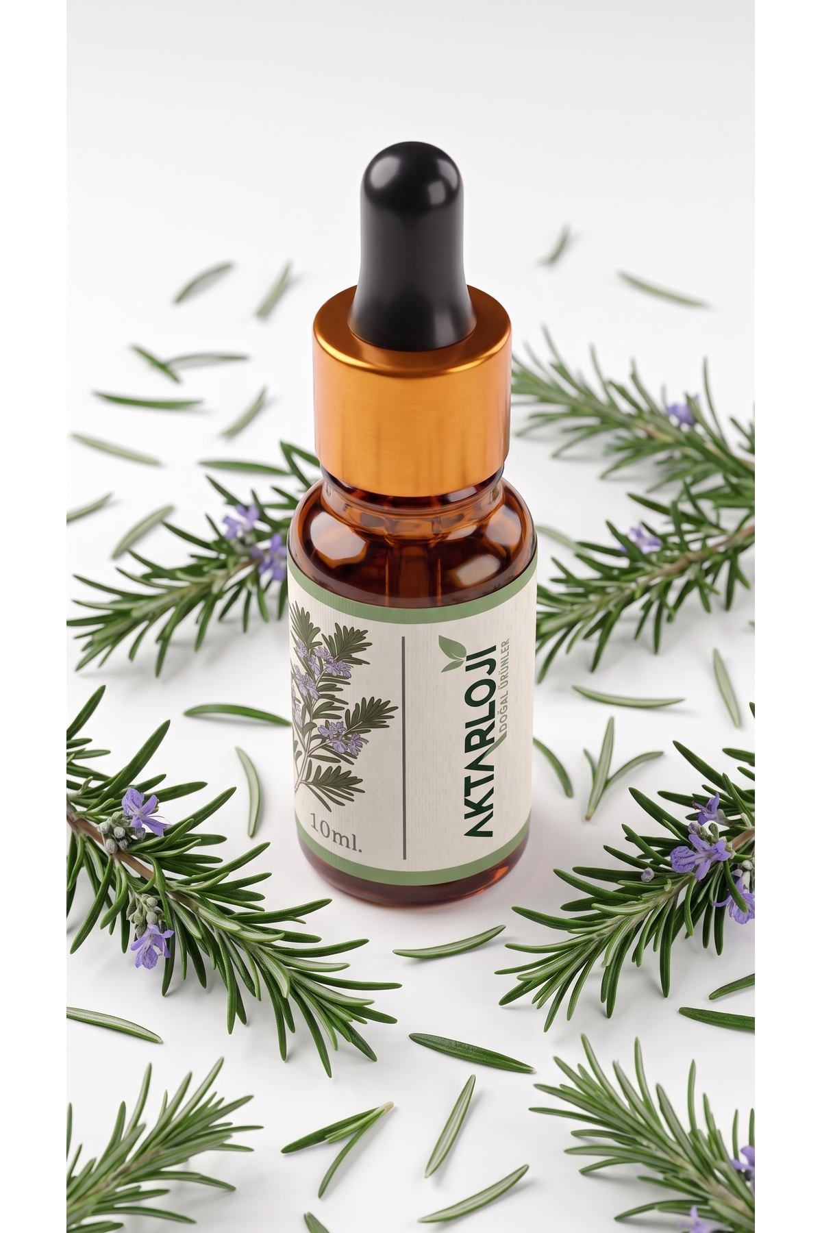 Biberiye Uçucu Yağı 10 ml / %100 Saf Ve Doğal / Rosemary Oil — A1-Biberiye-yag-10 — تصویر 6 از 8