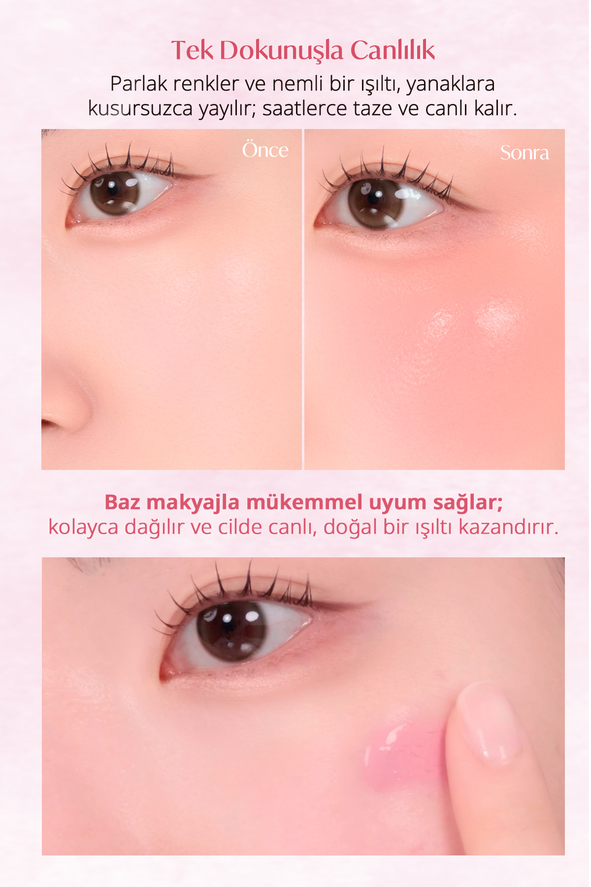 İnce Yapılı, Ciltle Bütünleşen, Pigmentli Likit Allık Syrupy Tok Cheek (10 Pale Lavender) — صورتی 111636 — تصویر 4 از 9