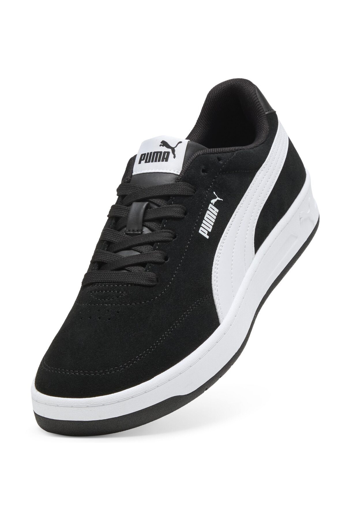 Puma Court Classic Clean, PUMA Siyah-PUM görsel 5