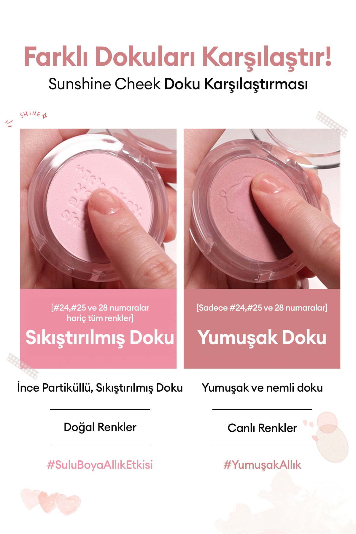 رژگونه پودری متعادل کننده چربی پوست پریپرا مدل Sunshed Pure (08 Cotton Nude) با رنگ‌های پاستلی — بژ 6326 — تصویر 4 از 9