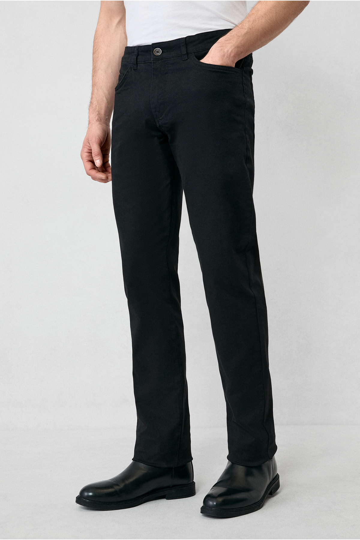 Kiğılı Slim Fit Dar Kesim Likralı Esnek Kanvas / Chino Pantolon görsel 3