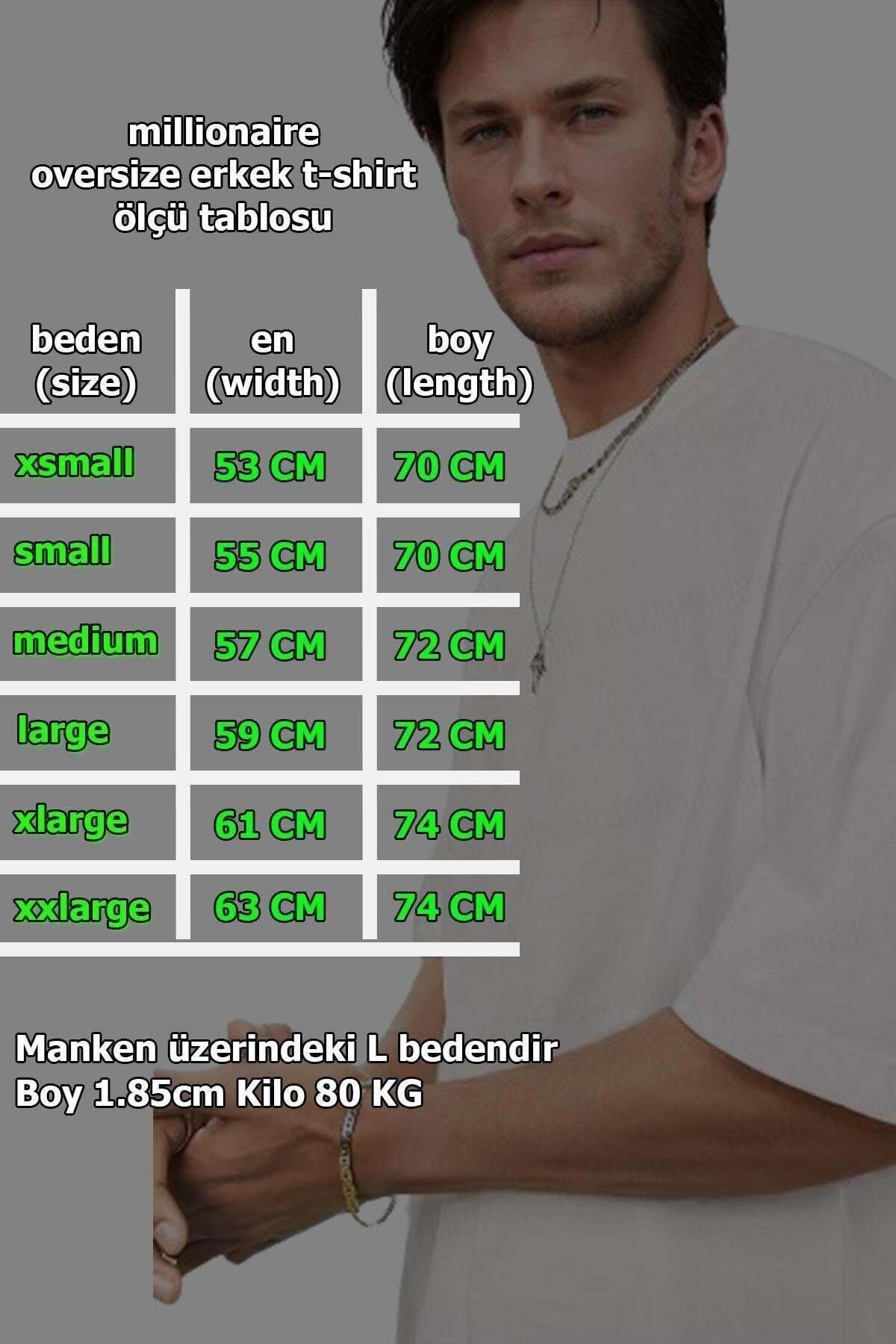 Teenage Millionaire Erkek Füme Bisiklet Yaka Düz Basic Baskısız Oversize Salas T-Shirt görsel 8