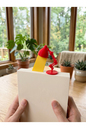 mekatris3d Mekatris Klasik Masa Lambası 3D Kitap Ayracı 2'li