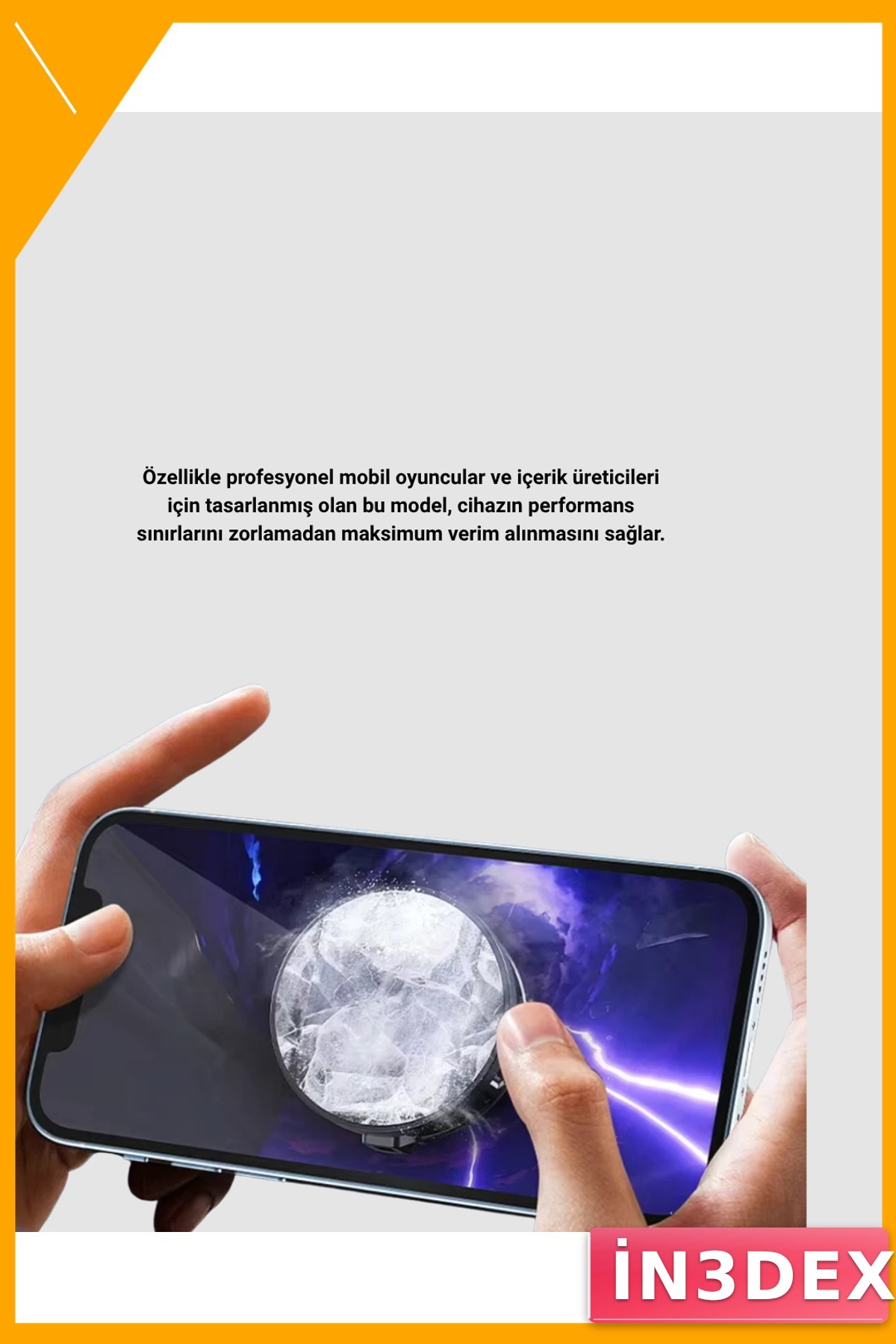 Yarı İletken Telefon Soğutucu Hızlı Soğutma Sessiz Fan