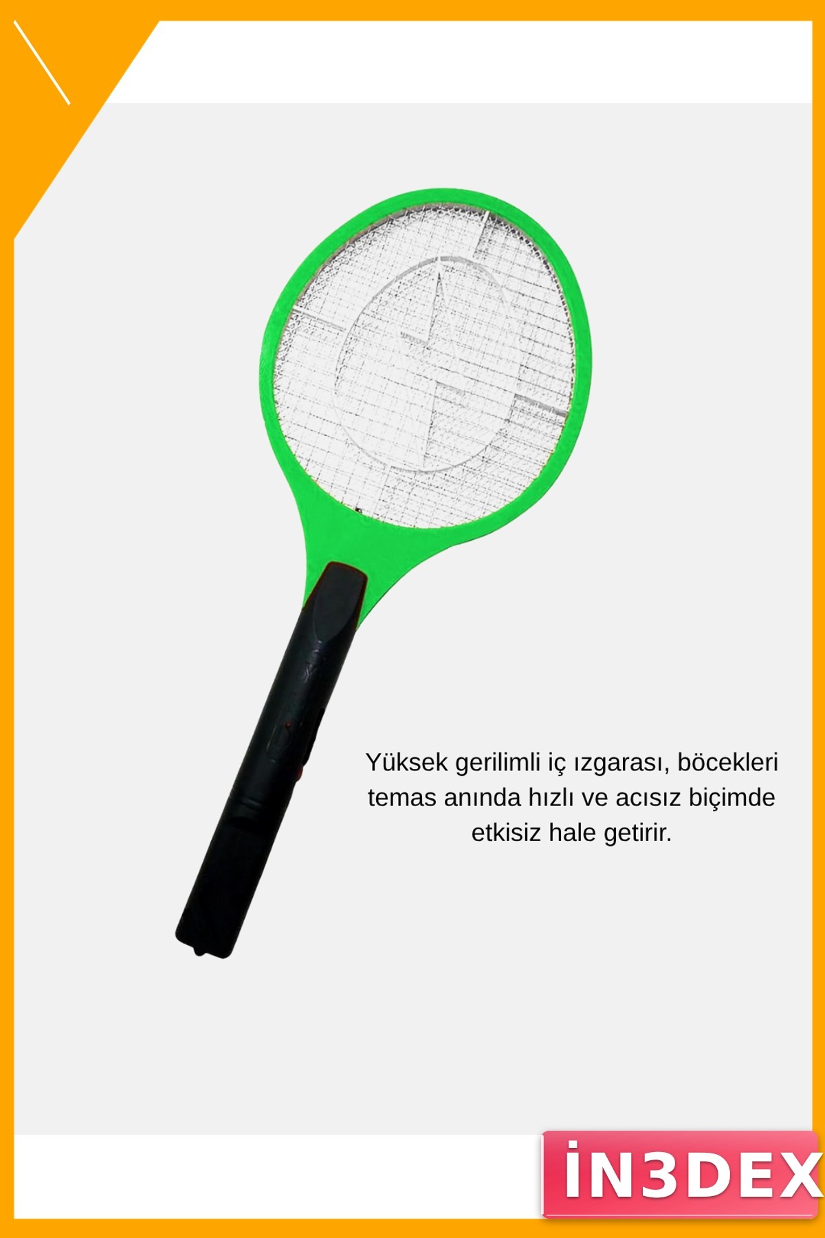 Elektronik Sinek Raket Sessiz Kimyasız Yüksek Gerilimli Güvenli
