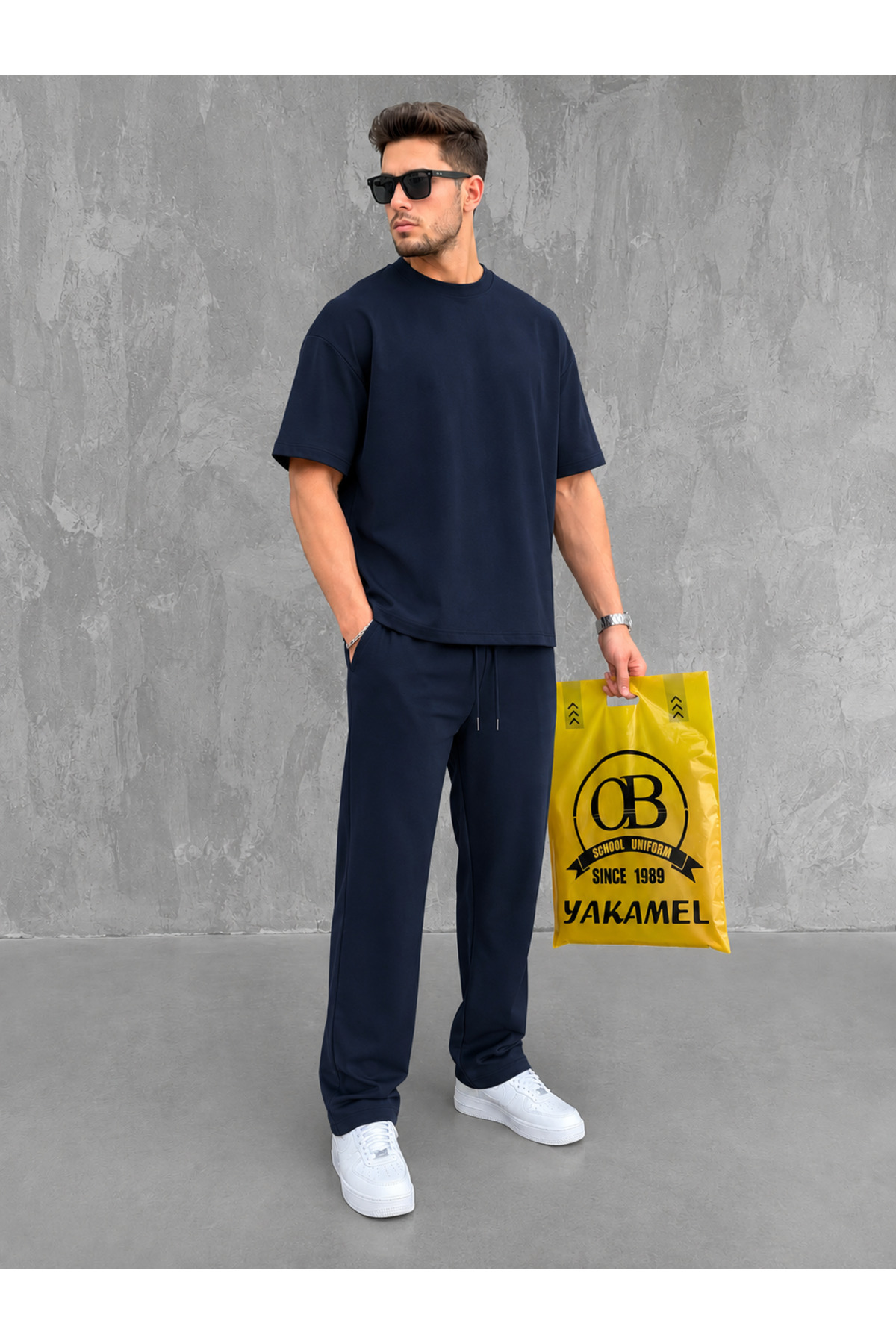 Oversize Salaş Kesim Premium Takım Kombin Rahat Kalıp Unisex İkili Takım — سرمهای etkpbrn8