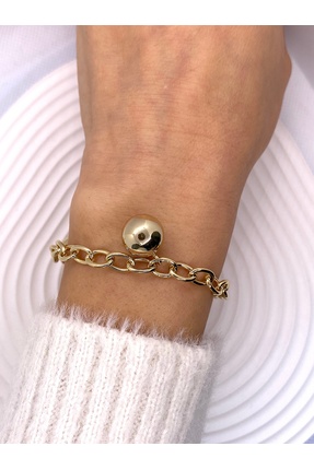 XUPING JEWELRY 14K Minimal Top Detaylı Bileklik