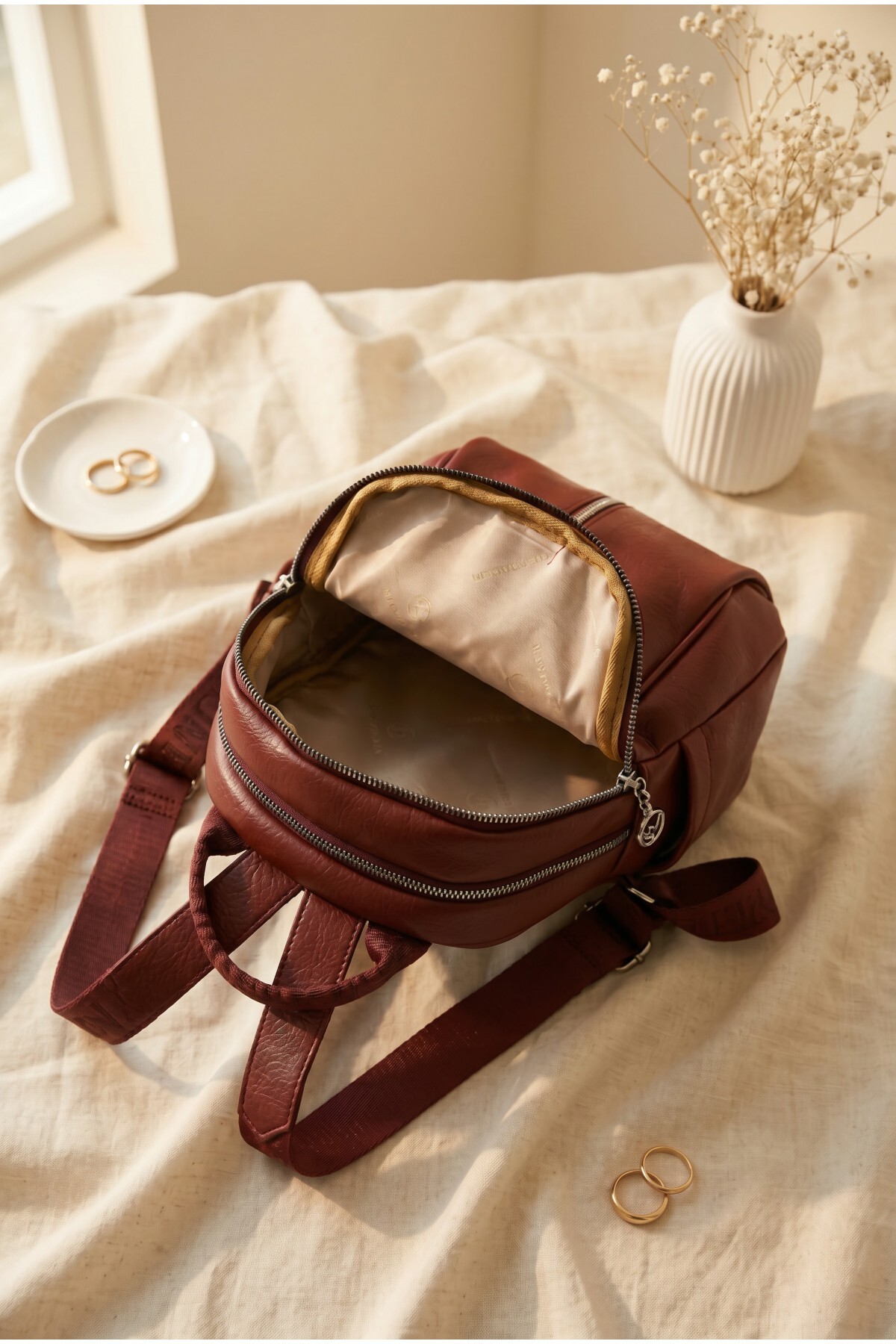 fossil mini backpacks Women's Parker LiteHide Leather Backpack Purse for Women, Small Backpack Purse Handbag, Brown : Clothing, Shoes & Jewelry the hardware color and interior lining may differ from the color shown in the photo. Fossil Backpacks  40-80% off!
