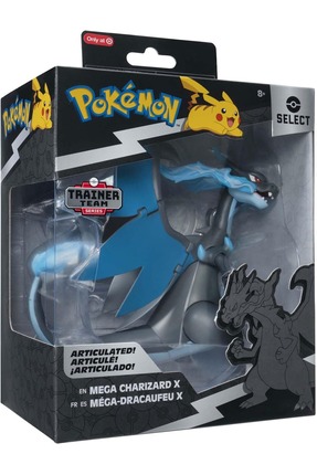 Jazwares Pokemon Select - Mega Charizard X Figür