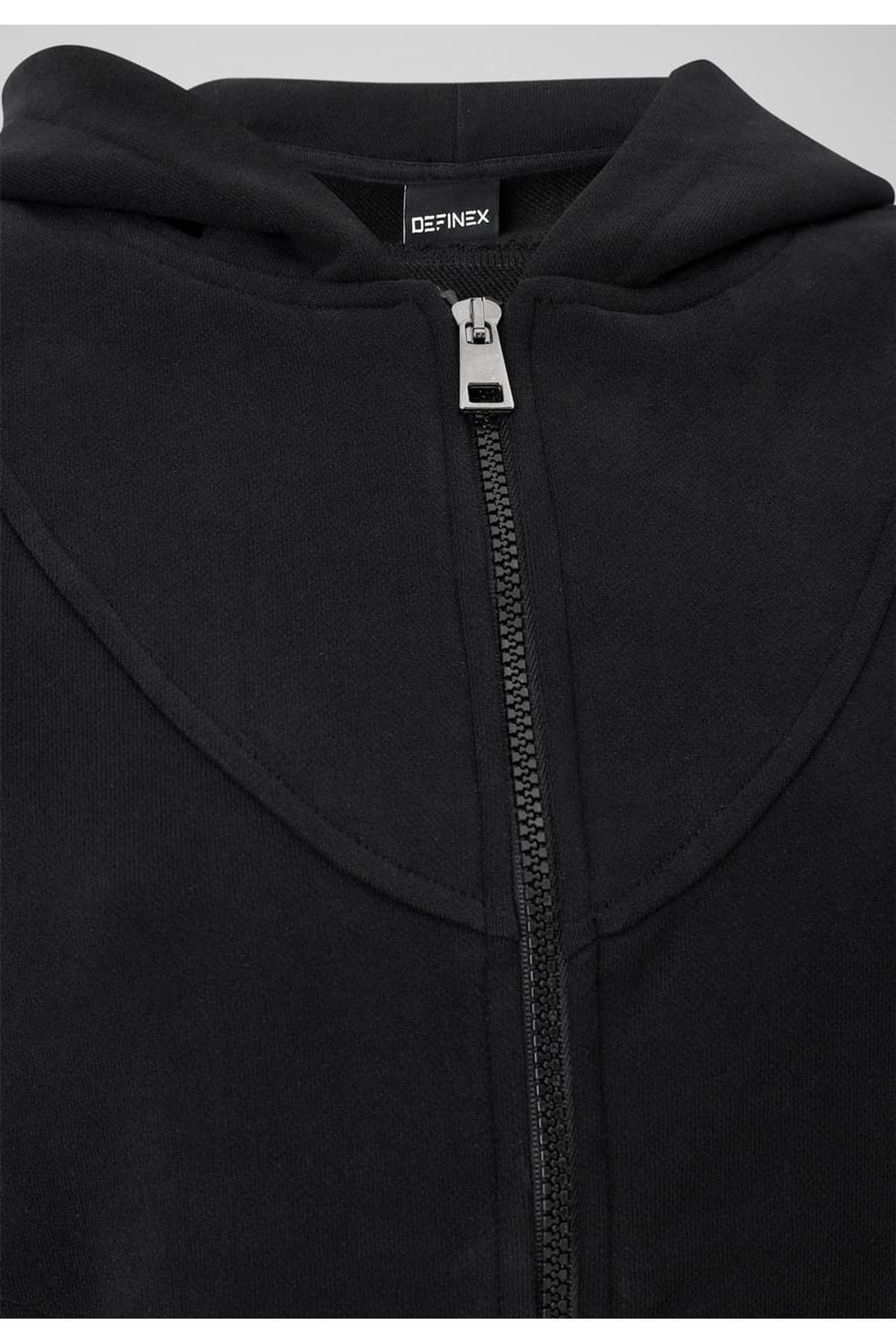 Definex Kadın Korse Fit Dual Zip Kapüşonlu Sweat görsel 6
