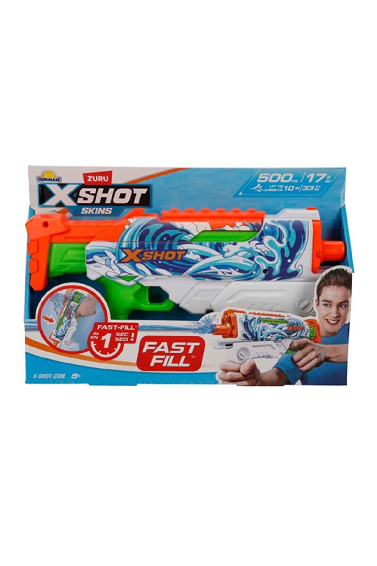 Sunman X-Shot Skins Hyperload Fast Fill Su Tabancası - Fiyatı