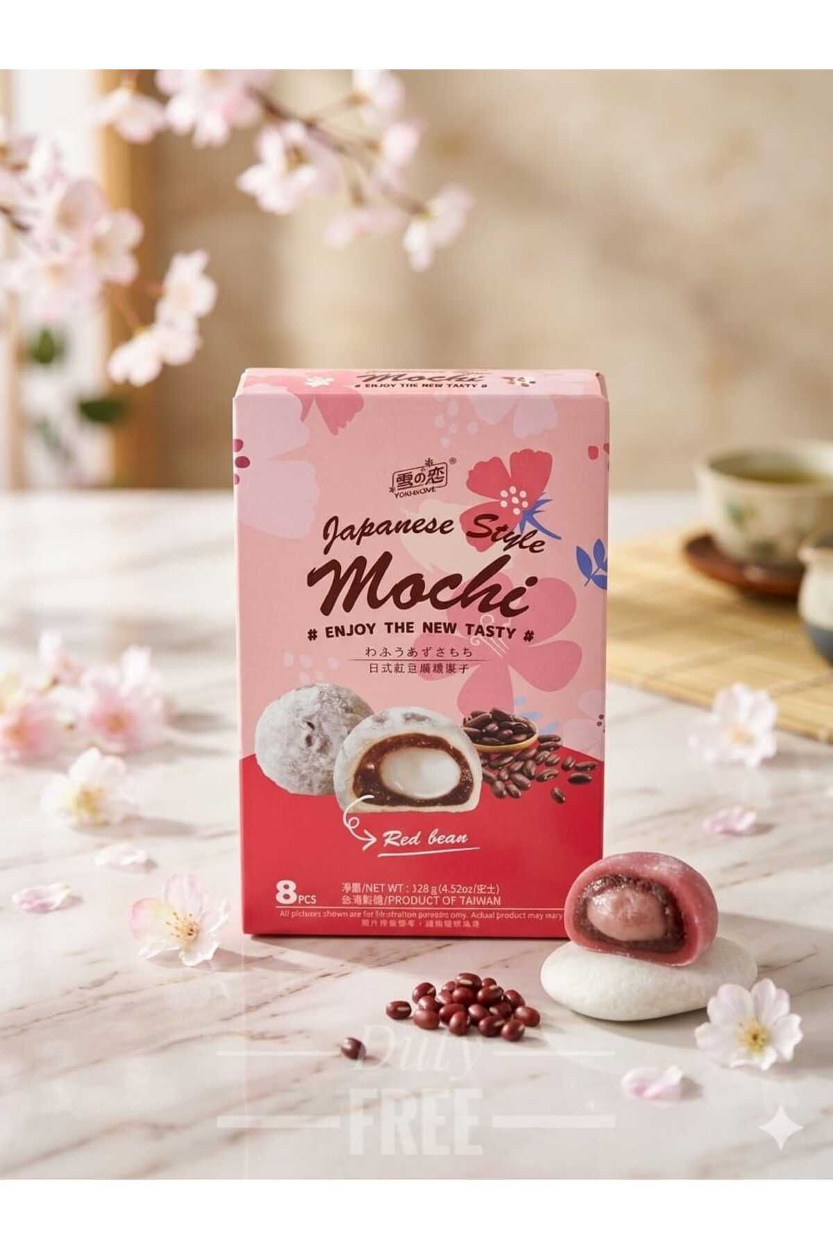 hijazigroup Yuki & Love Japanese style red bean mochi 120GR