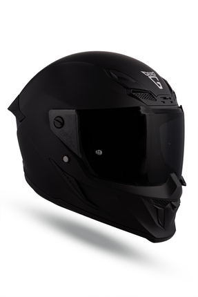 DeadG Inferno Mat Siyah Güneş Vizörlü Kask