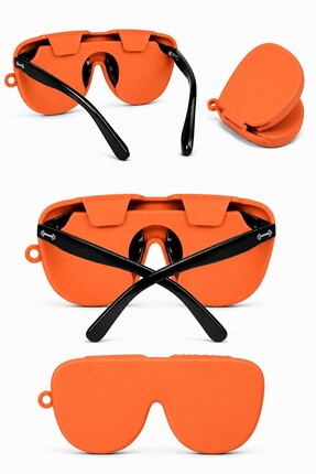 REN Katlanabilir Silikon Gözlük Kılıfı