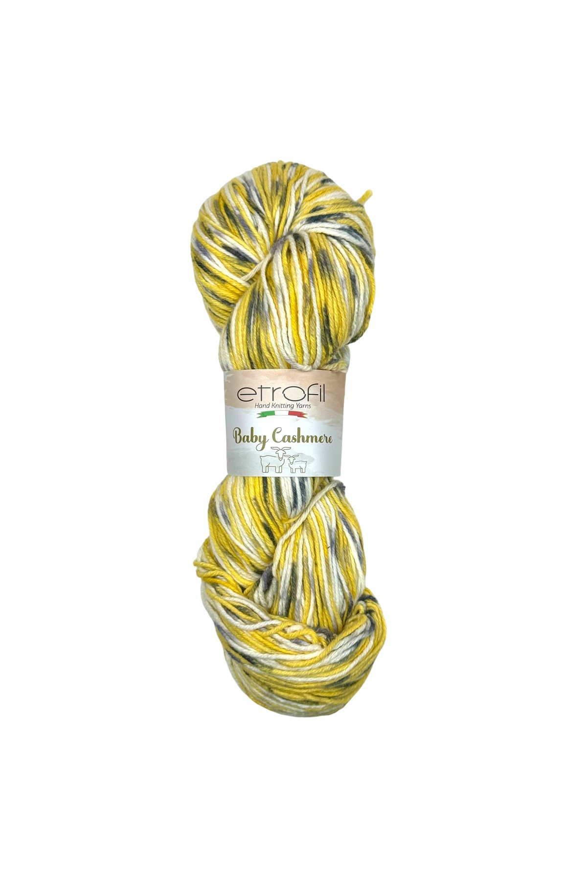 Baby Cashmere Knitting Yarn Gold Sand 10% Cashmere 90% Polyamide 100g 225m (BC013)