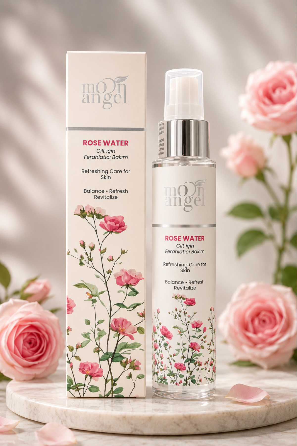 Gül Suyu Cilt Bakım Toniği (Nemlendirici - Canlandırıcı Etki) Tonik 100 ml — görsel 1