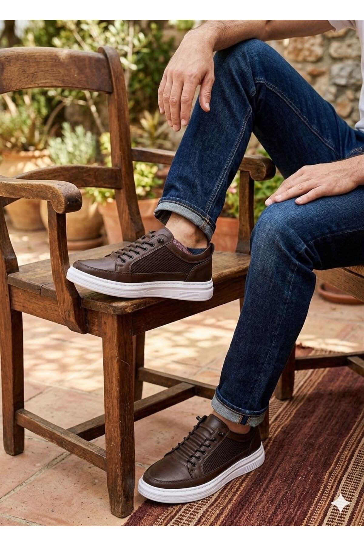 GENCTANİR SHOES Jules Mat Deri Akıllı Bağcıklı Klasik Erkek Ayakkabı